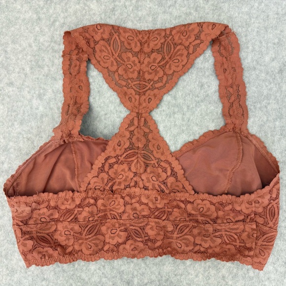 FREE PEOPLE Intimately Galloon Lace Racerback sz Large - Picture 7 of 11